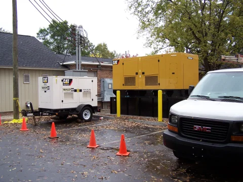 Standby diesel generator units